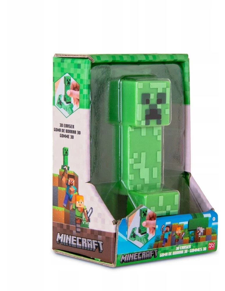 Kids Euroswan Gumka 3D Minecraft trintukas