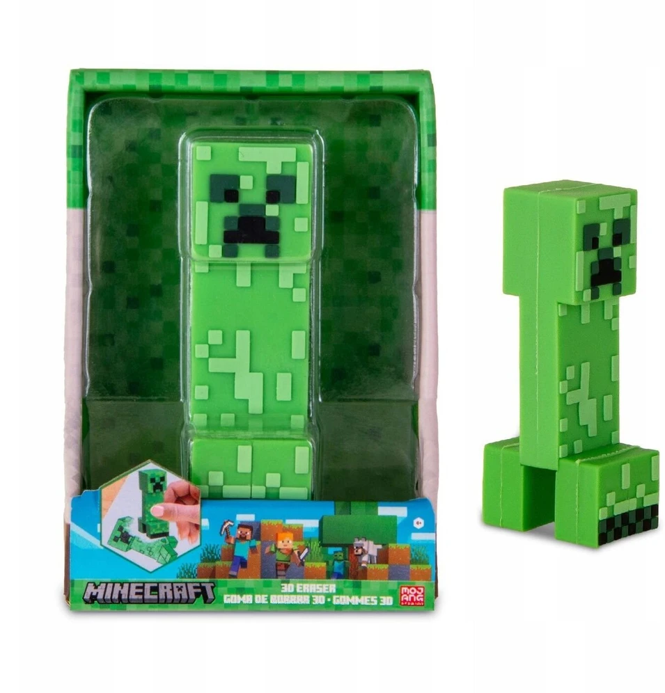 Kids Euroswan Gumka 3D Minecraft trintukas