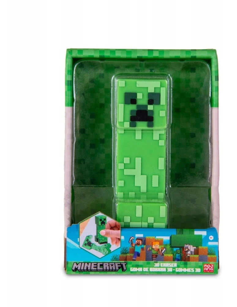 Kids Euroswan Gumka 3D Minecraft trintukas