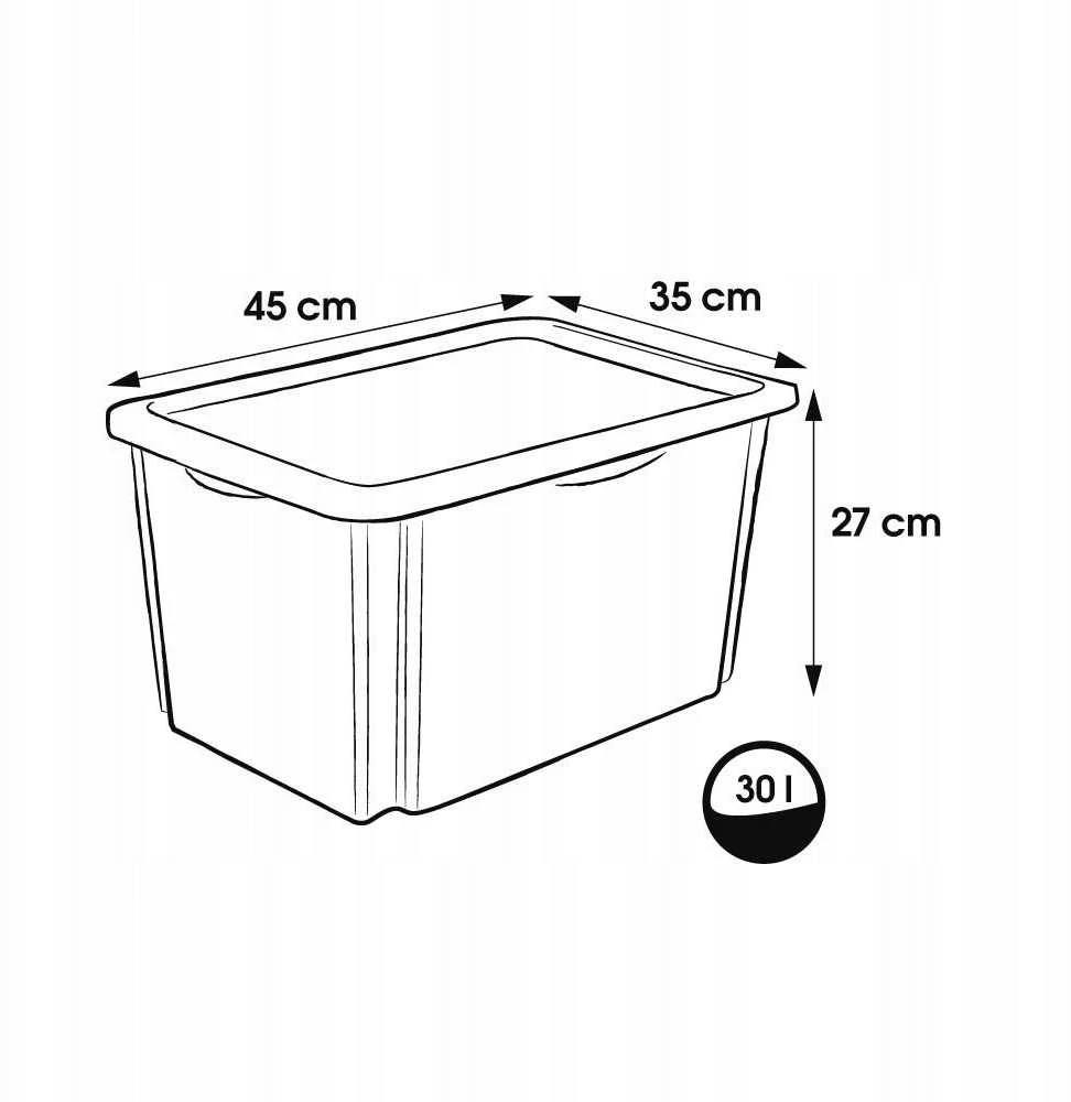 Keeeper *****LAIKYTOJO dėžė, atvirkštinė, 30L kambarys PsiPatr.mėlynas 81558