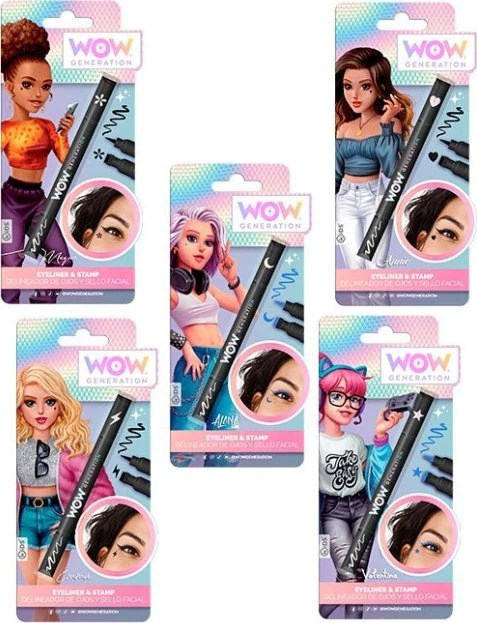 WOW GENERATION akių kontūro pieštukas su anspaudu, WOW00015