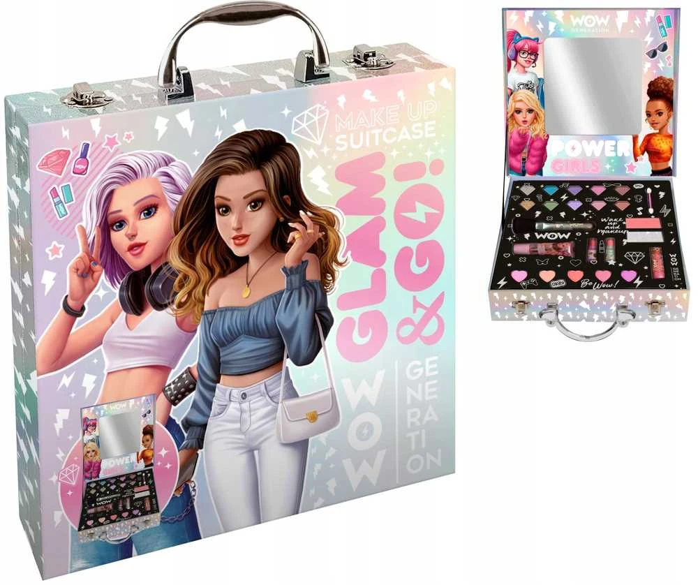 Kids Euroswan WOW GENERATION makiažo lagaminas Glam And Go, WOW00055