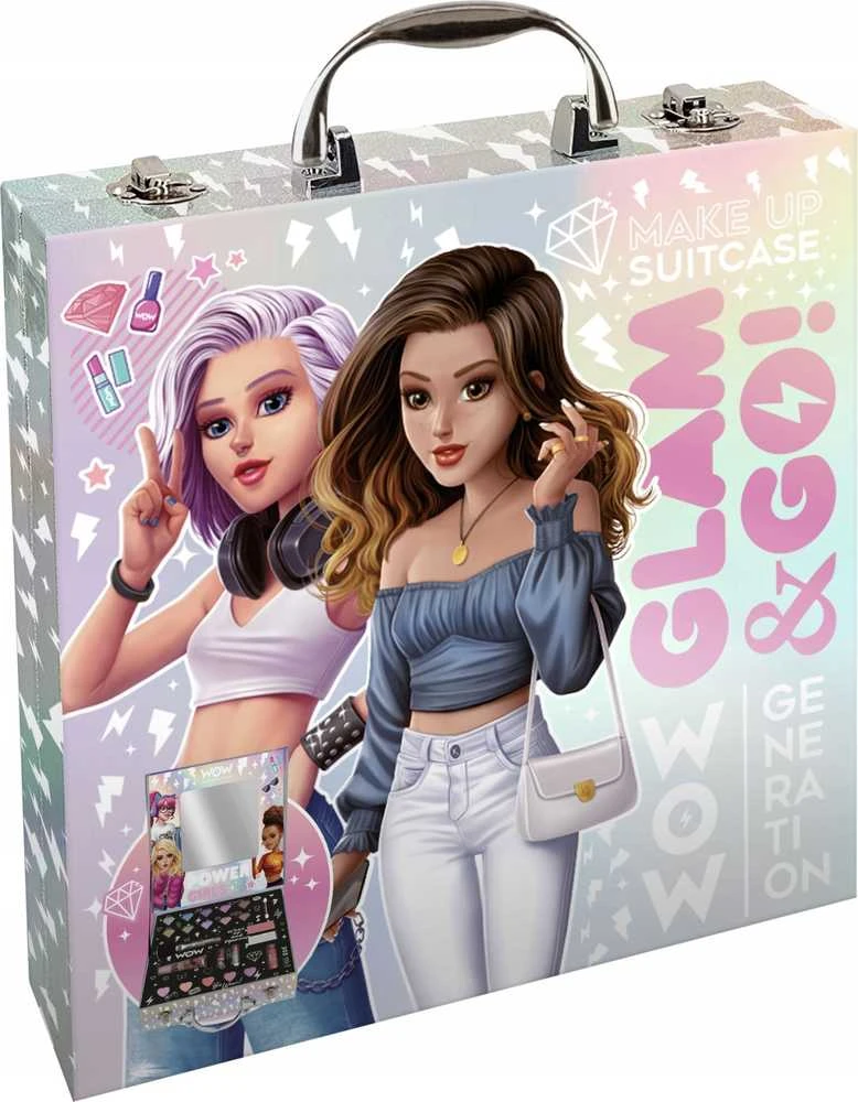 Kids Euroswan WOW GENERATION makiažo lagaminas Glam And Go, WOW00055
