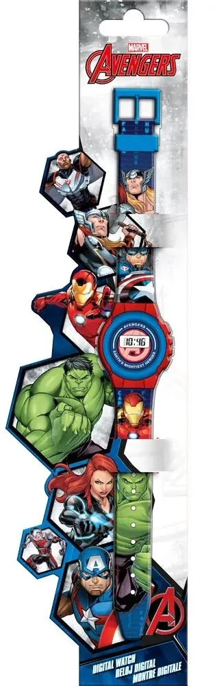 Laikrodis Kids Euroswan Vaikiškas „Euroswan“ – licencijuoti laikrodžio aksesuarai – „Avengers“