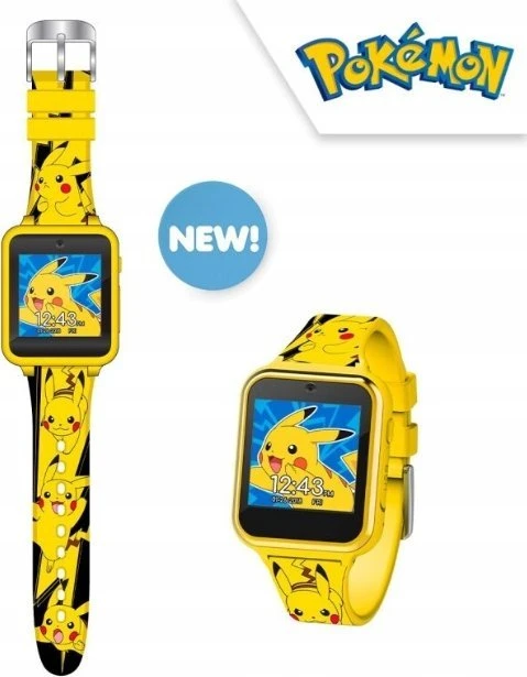 Kids Euroswan - Akcesoria licencyjne Pokemon Išmanusis laikrodis 10 funkcji POK4260