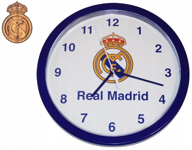 Laikrodis Kids Euroswan Vaikams skirtas „Euroswan“ – laikrodžio licencijuoti aksesuarai sienoje – „Real Madrid“