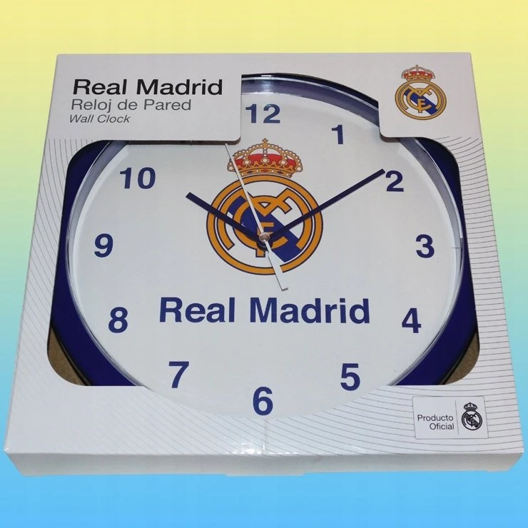 Laikrodis Kids Euroswan Vaikams skirtas „Euroswan“ – laikrodžio licencijuoti aksesuarai sienoje – „Real Madrid“