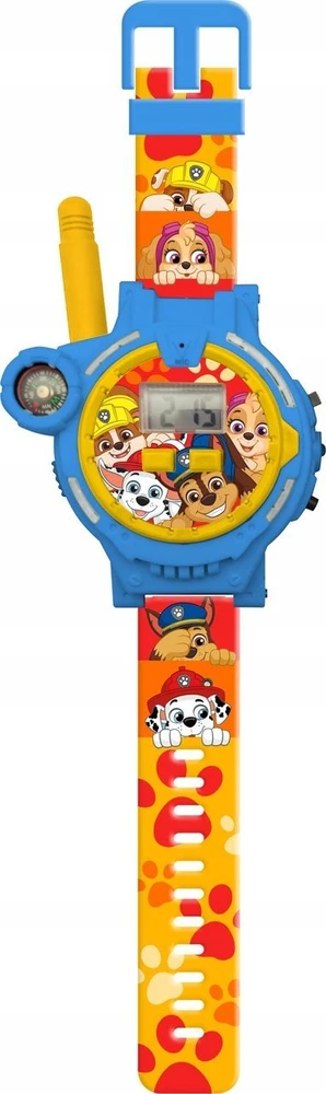 Kids Euroswan - Akcesoria licencyjne Laikrodis „2 viename“ su „Paw Patrol“ racija