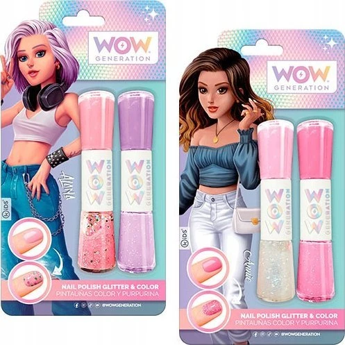 Kids Euroswan Hiszpania Wow kartos nagų lakas