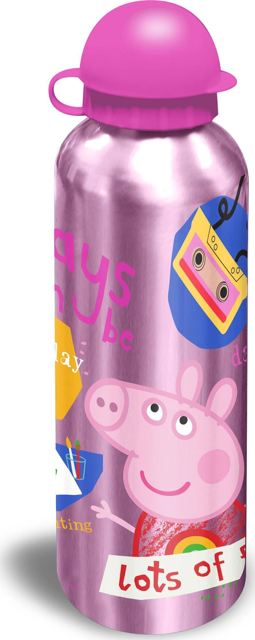 Kids Licensing Stapelbecher Peppa Pig – Bunte Stapeltürme Für Kleinkinder, Spielerisch Formen & Größen Lernen