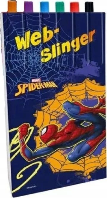 Kids Euroswan Hiszpania Vaikams Euroswan Rinkinys 6 Spiderman Pens SP50058
