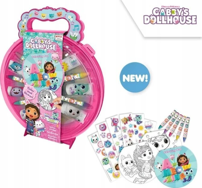 Kids Euroswan Hiszpania Gabi Rinkinys Kačių namelis dažymui GD00065 GD00065