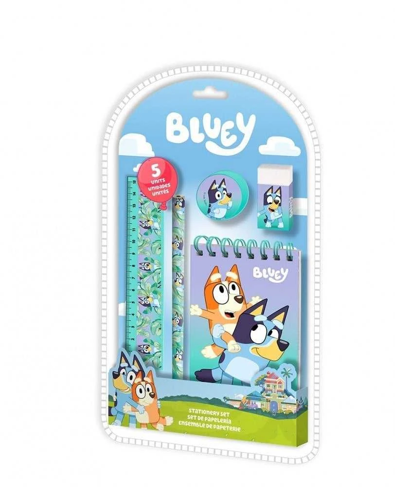 Kids Euroswan Vaikams Euroswan Rinkinys kanceliarinės prekės Bluey