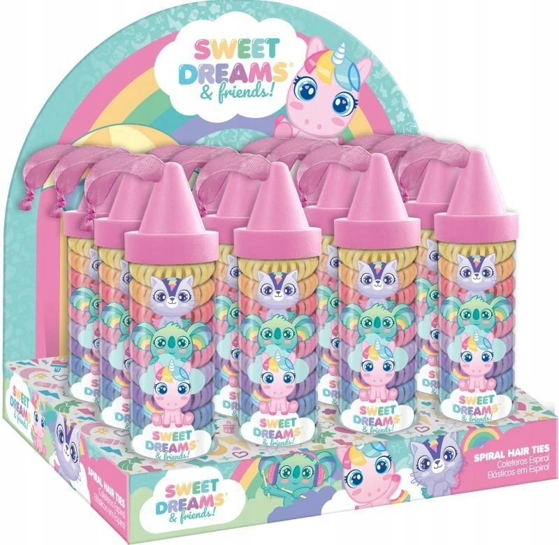 Kids Euroswan Sweet Dreams plaukų šepetys KL11623 Kids Euroswan mix kaina už 1 vnt