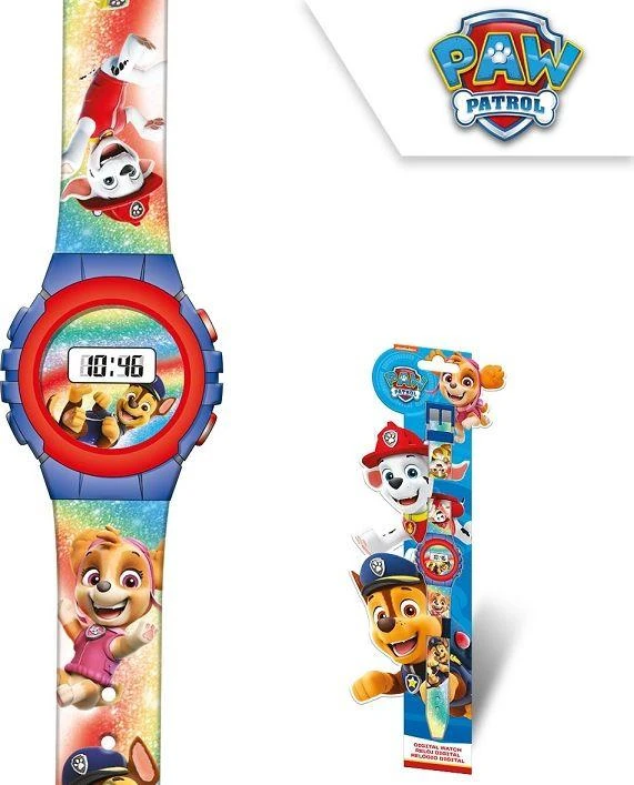 Paw Patrolkids Licensing Paw Patrol skaitmeninis laikrodis
