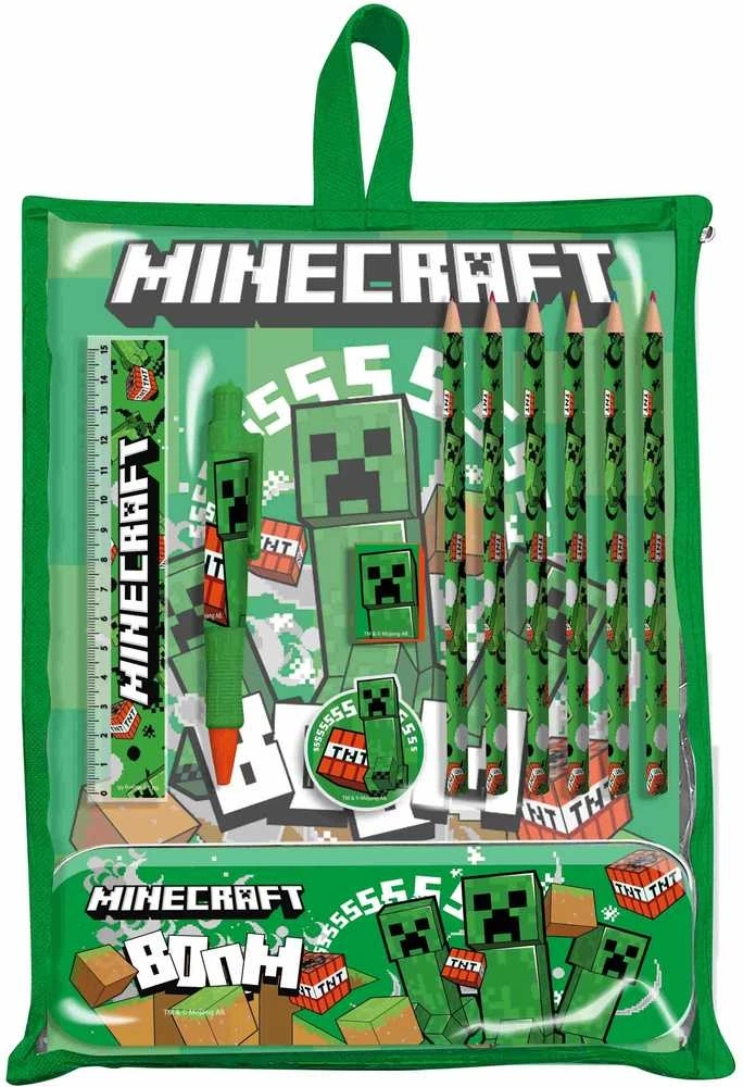 Kids Licensing Minecraft Rinkinys Rašymas MC00040
