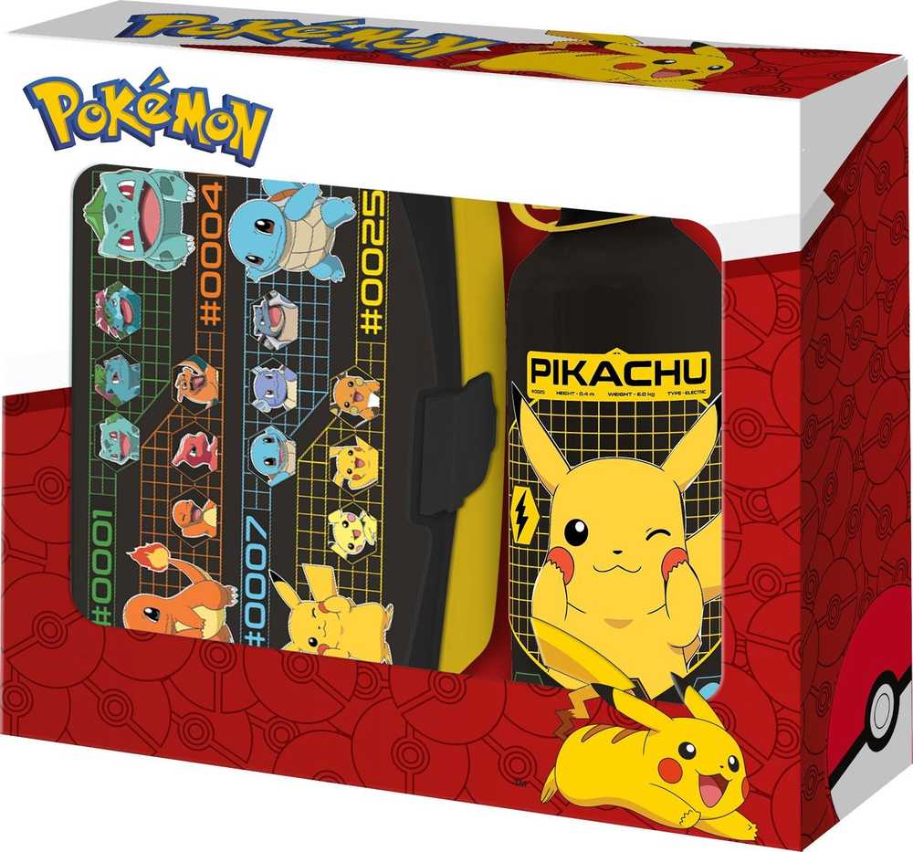 Kids Licensing Priešpiečių dėžutės ir vandens butelio Pokemon KiDS licencija