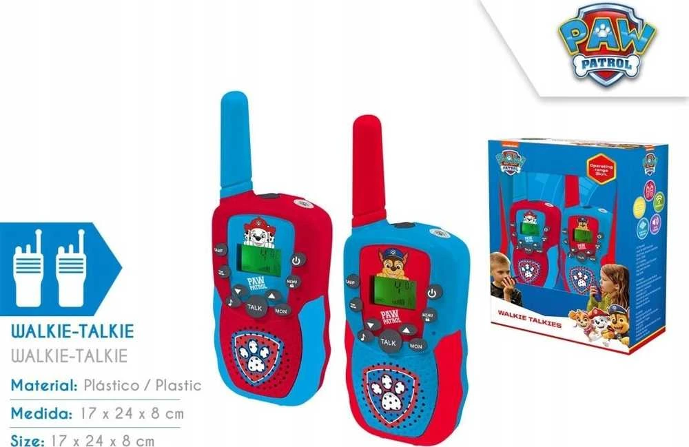 Kids Licensing Walkie Talkie Paw Patrol PW19915 KiDS licencijavimas