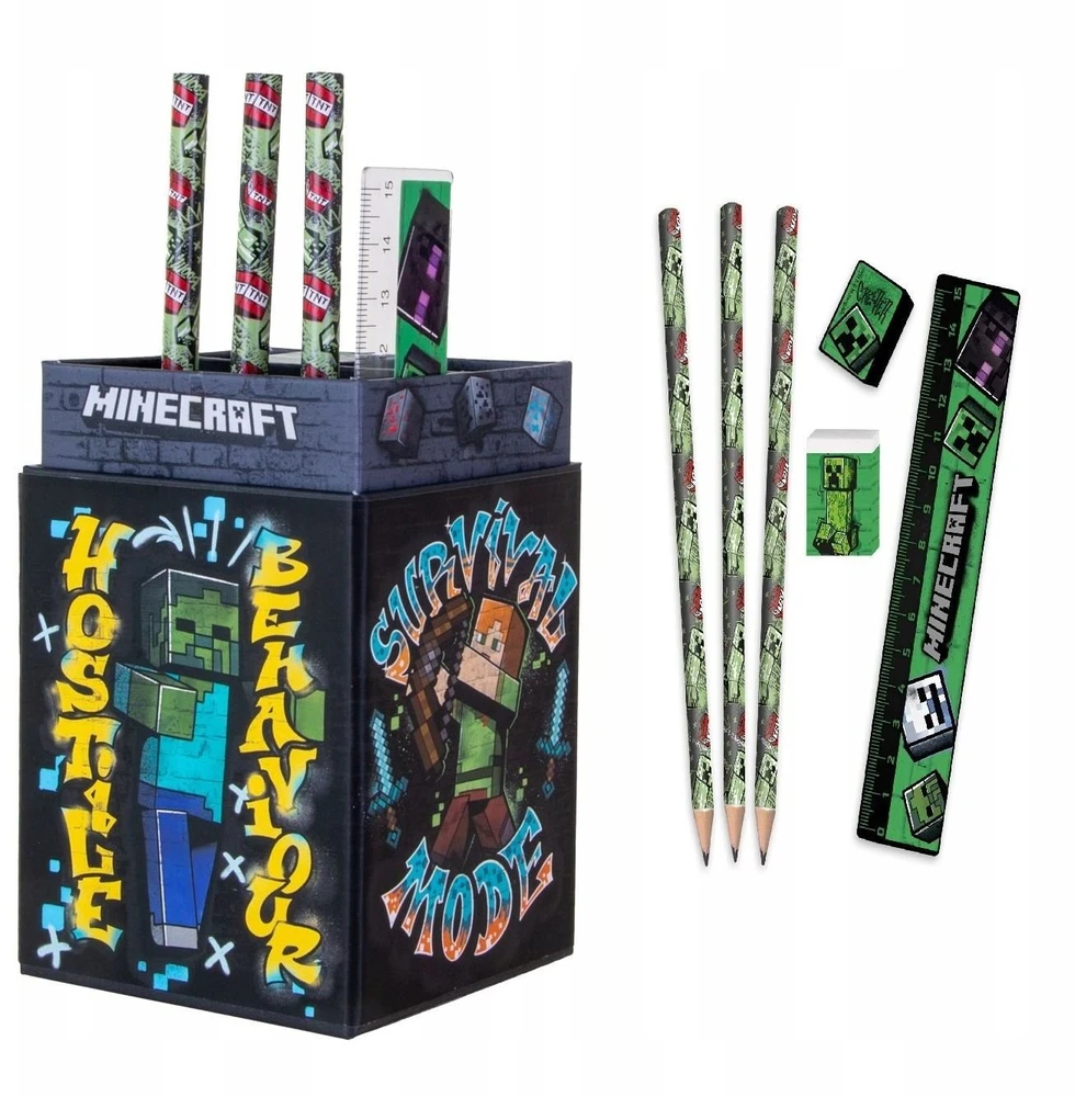 KIDS *****Minecraft Rinkinys piśmien.7el MC00072 97266