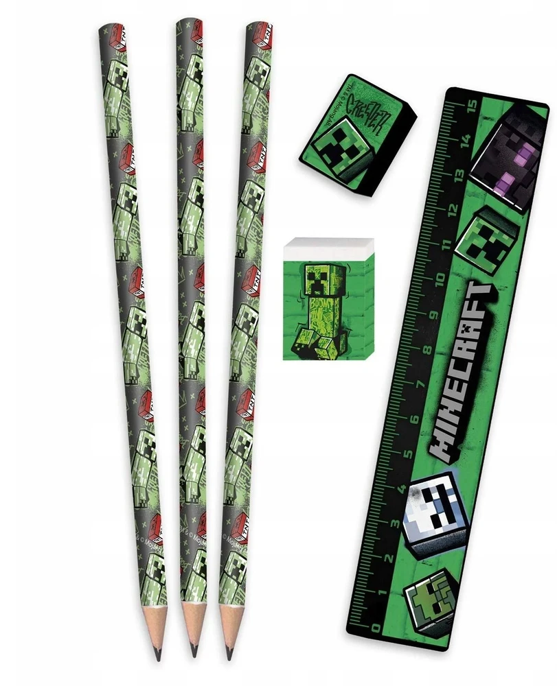 KIDS *****Minecraft Rinkinys piśmien.7el MC00072 97266