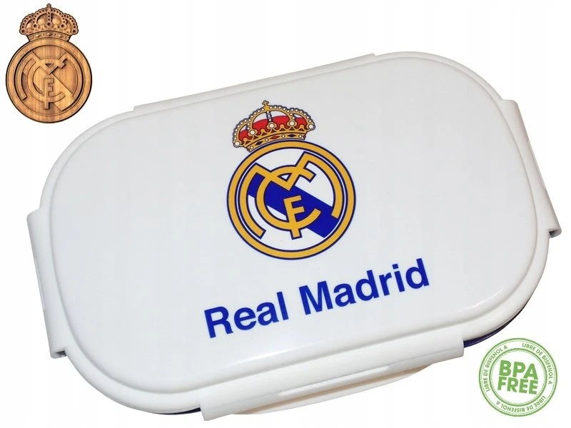 KIDS Pietų dėžutė vaikams mokyklai „Real Madrid“ / Rm00007