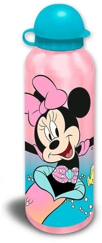 KIDS Minnie pelės aliuminio butelis 500 ml + priešpiečių dėžutė