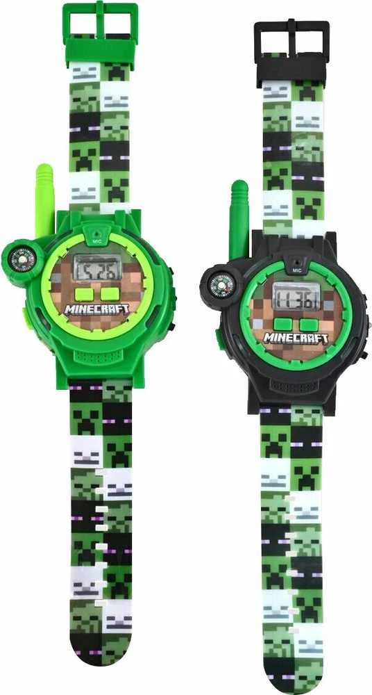 Kids Euroswan Hiszpania KIDS Rinkinys 2x Walkie Talkie Radio + Laikrodis Led Minecraft For Kids / Min40098
