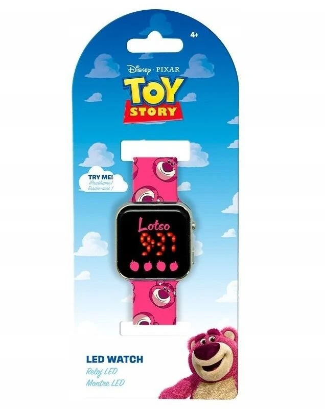 Išmanusis laikrodis Kids Euroswan Hiszpania KIDS Skaitmeninis laikrodis Led vaikams Disney Žaislų istorija Lotso / Lts00017-ty4024
