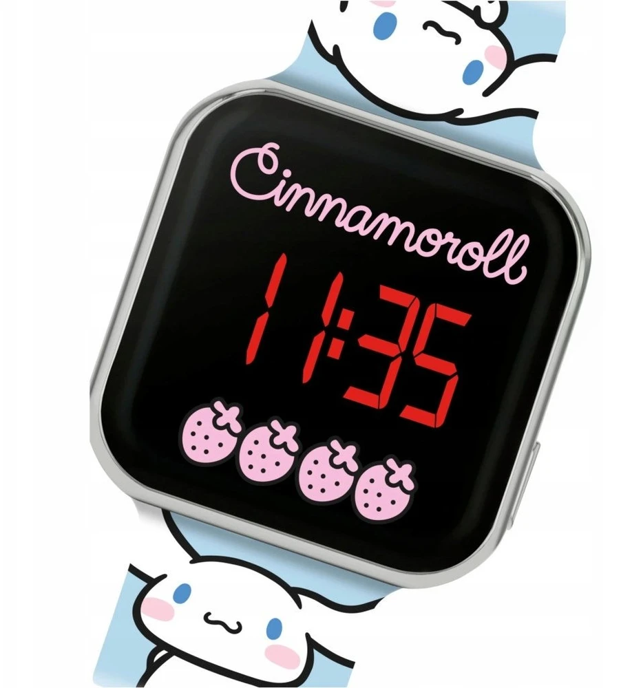 Išmanusis laikrodis KIDS Skaitmeninis Laikrodis Led Skaitmeninis Dziecięcy Dla Dziecka Hello Kitty Cinnamoroll / Cin0001