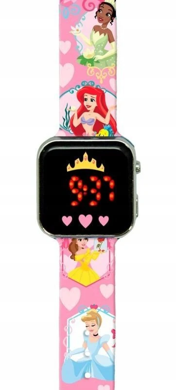 Kids Euroswan Hiszpania Princesės Disney LED PN4463