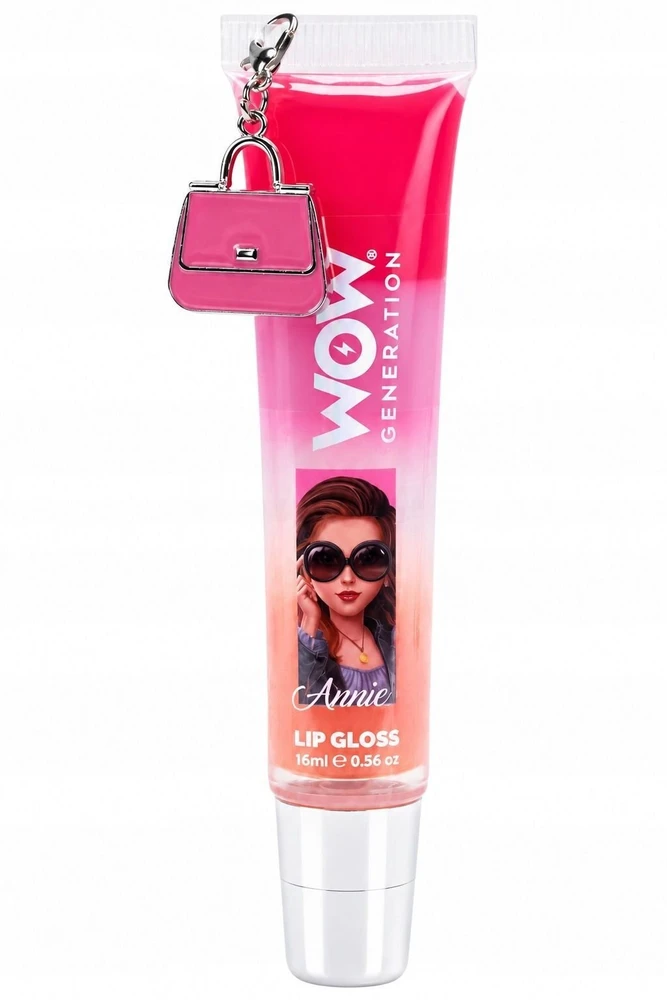 KIDS Wow Generation lūpų blizgė 16 ml lip gloss pakabukas multikoloras / Wow00111 / pakabukas krepšelis (SB12208)