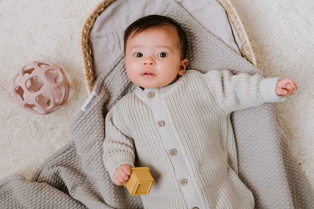 Babys Only Kids2 Naujiena! Vienintelis kūdikio silikoninis kramtukas 0+ Sena rožinė BO-860.862.007.50