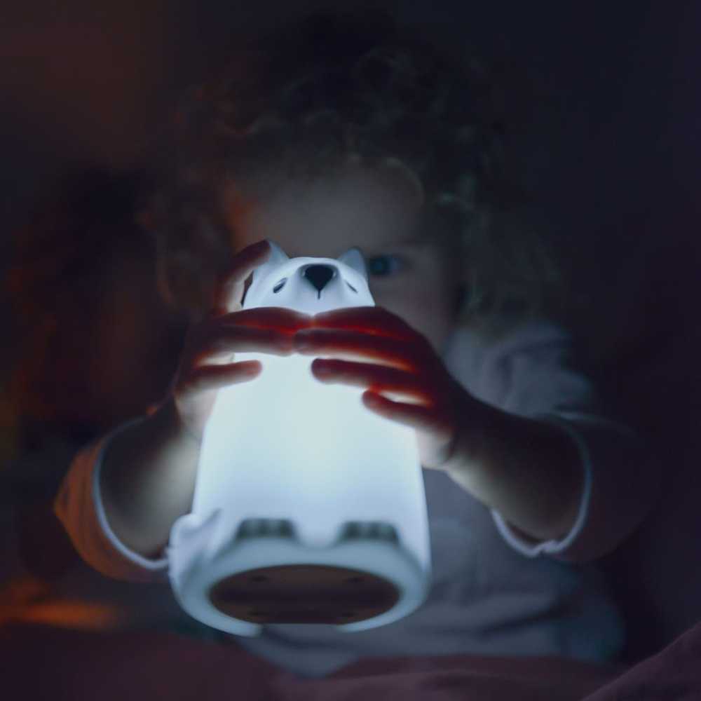 Kidywolf Nightlight Elephant su spalvos pasikeitimu 15cm