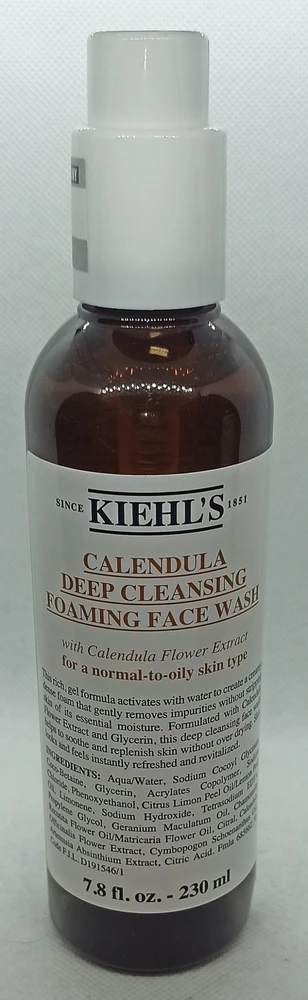 Kiehl's Kiehl´s Calendula giliai valomasis gelis (Deep Clean sing putojantis veido prausiklis) 230 ml