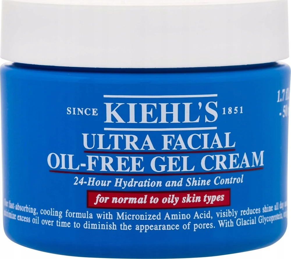 Kiehls Ultra Facial Oil-Free Gel-Kreminis, 50 ml