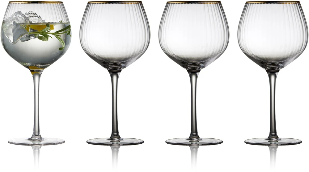 Džino ir toniko taurės LyngBy Glas Palermo Gold