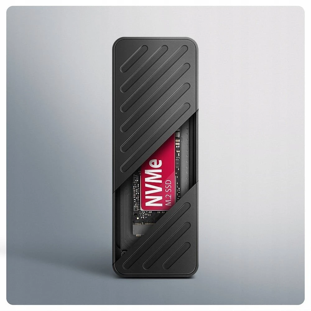 AXAGON USB-C 20Gbps - M.2 NVMe SSD Šarvuota dėžutė | EEM2-20G