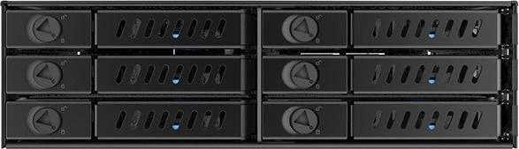Serveris CHIEFTEC SATA magistralė CMR-625, 1x 5,25" skyrelis 6x2,5" HDD/SDD