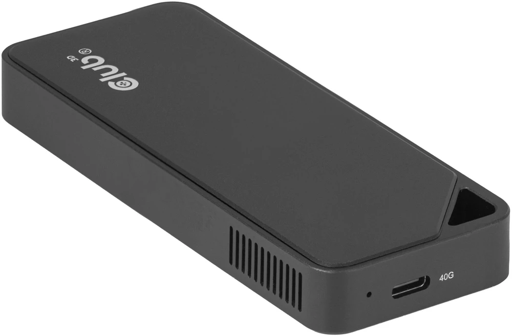 Kieszeń Club 3D CLUB3D obudowa do dysków twardych obudowa SSD juoda M.2 (CAC-2510)