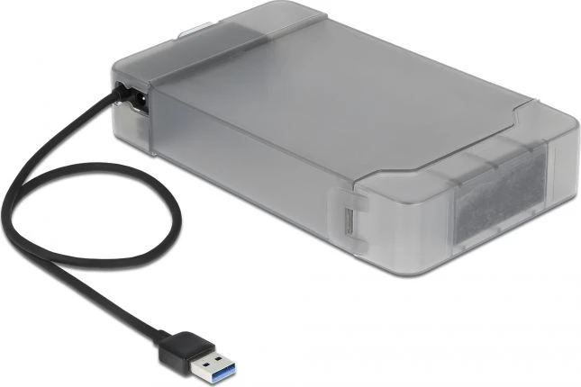 Delock USB Type-A į SATA konverteris su 3,5 colio apsauginiu dėklu