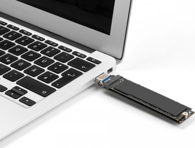Kieszeń Delock DELOCK Combo Konverter für M.2 NVMe PCIe/SATA SSD USB 3.2
