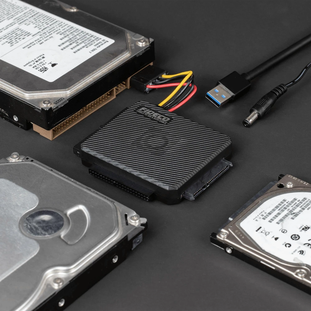 Kišenė Fideco 2.5''/3.5'' SATA/IDE - USB 3.2 Gen 1 (S3G-PL03)