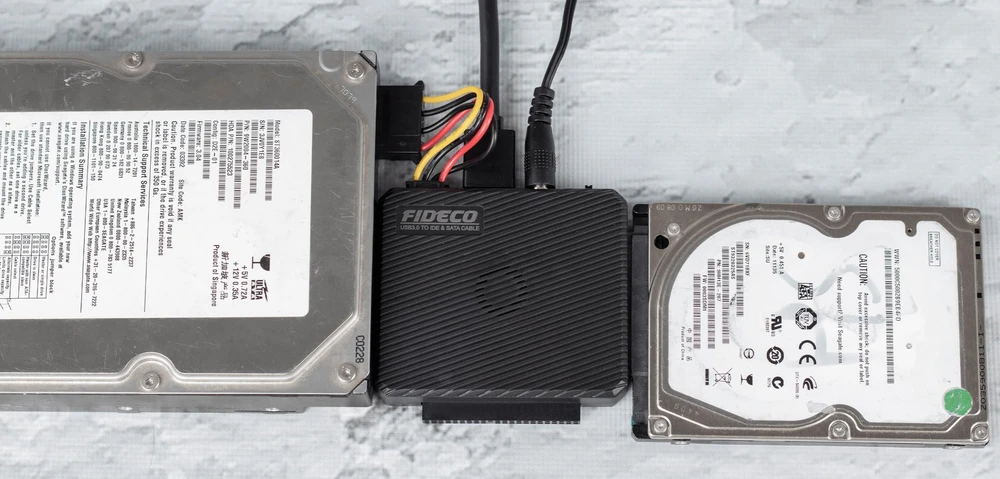Kišenė Fideco 2.5''/3.5'' SATA/IDE - USB 3.2 Gen 1 (S3G-PL03)