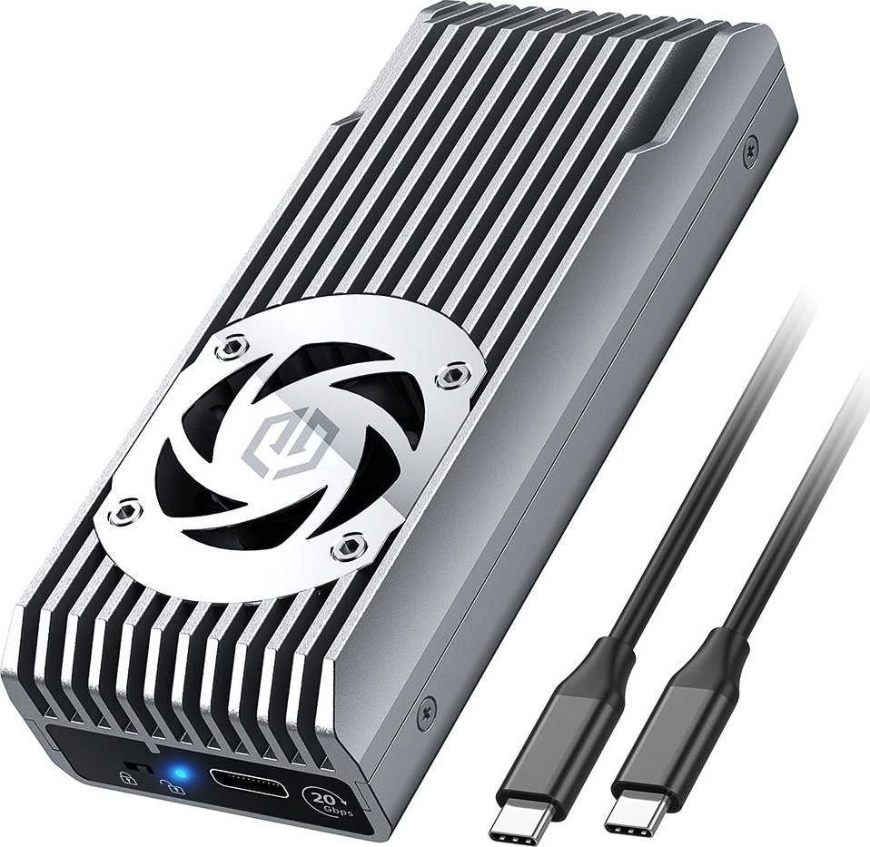 GAU GRAUGEAR G-M206-20G-F saugojimo diskų korpusas SSD korpusas Pilka M.2