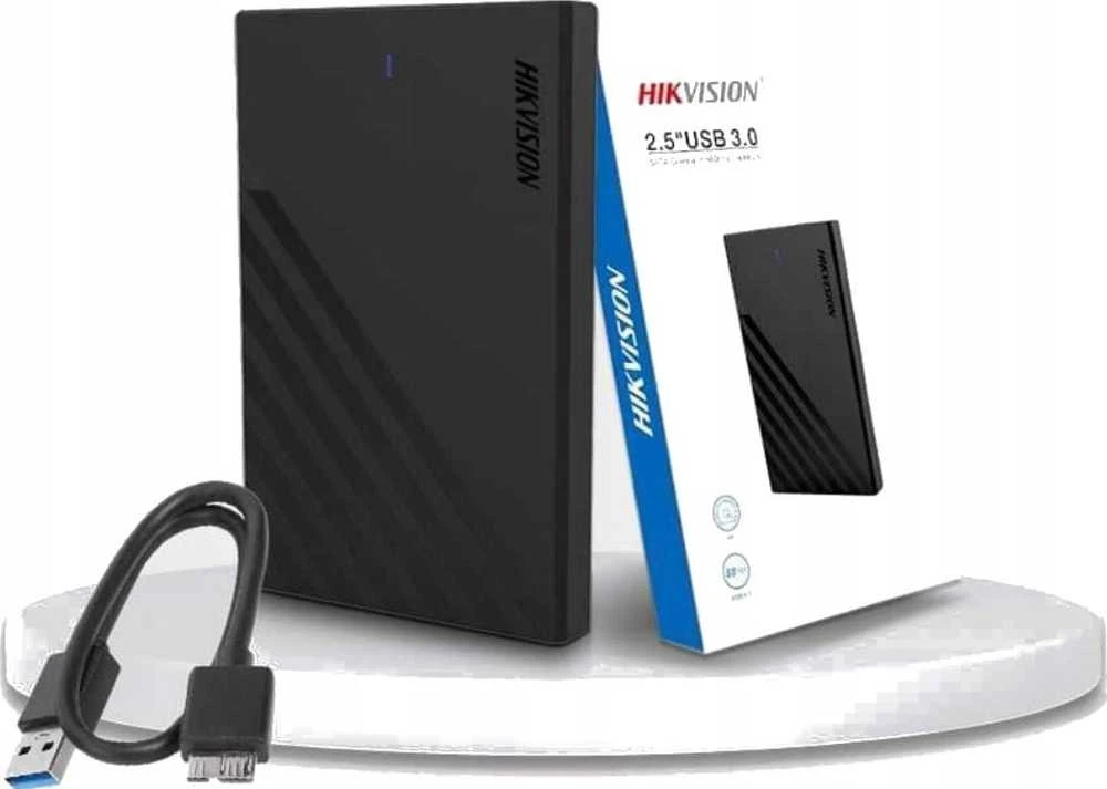 Hikvision HIKSEMI išorinė dėžutė MHB201, kietojo disko korpusas, 2,5" SATA III, juodas