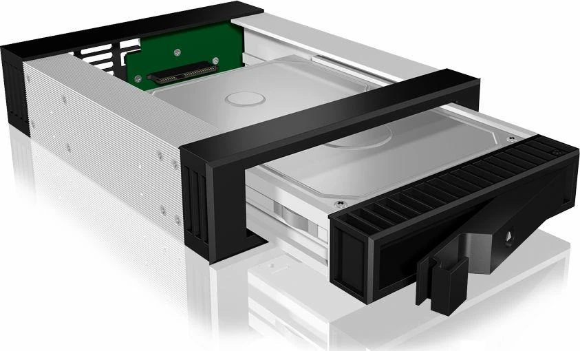ICYBOX IB-129SSK-B Icy Box mobilus stovas skirtas 3.5/2.5 SATA/SAS HDD, Juodas