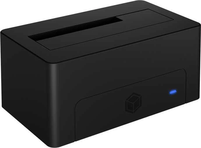 Icy Box Raidsonic | Ledinė dėžė | IB-1121-U3 prijungimo stotis, skirta 1x 2,5"/3,5" SATA I/II/III, USB 3.2 Gen 1, maitinimo šaltinis