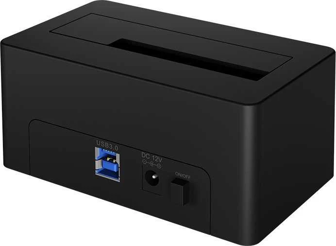 Icy Box Raidsonic | Ledinė dėžė | IB-1121-U3 prijungimo stotis, skirta 1x 2,5"/3,5" SATA I/II/III, USB 3.2 Gen 1, maitinimo šaltinis