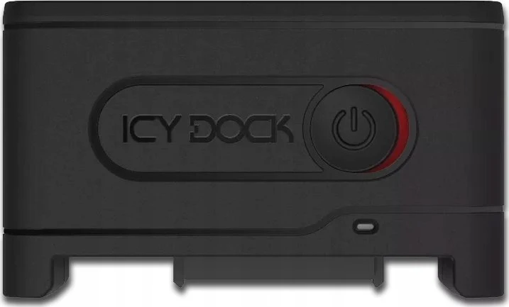 „Carruzzo Icy Dock“ EZ adapteris Ex MB931U-1VB R1 USB 3.2 Gen 2 (3.1 Gen 2) Type-C Juodas