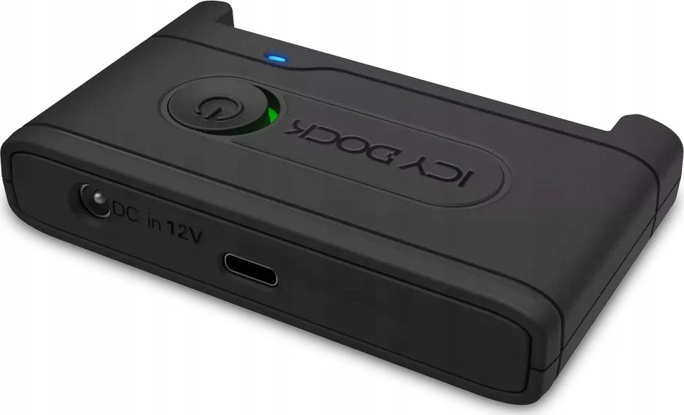 „Carruzzo Icy Dock“ EZ adapteris Ex MB931U-1VB R1 USB 3.2 Gen 2 (3.1 Gen 2) Type-C Juodas
